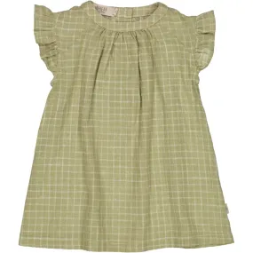 Dress Annabell - green check