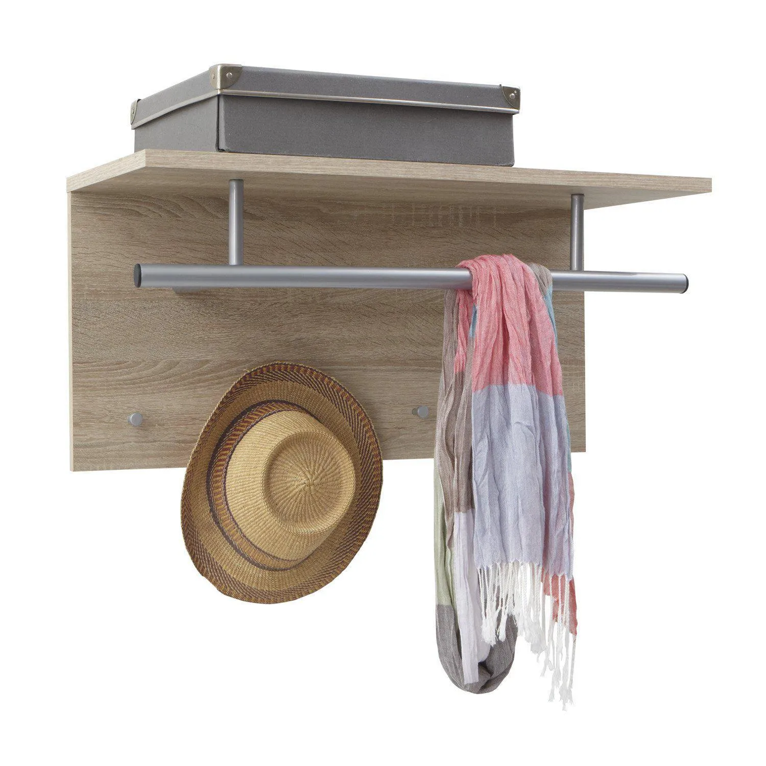 Dura Wall Mounted Coat Rack 4 Colours