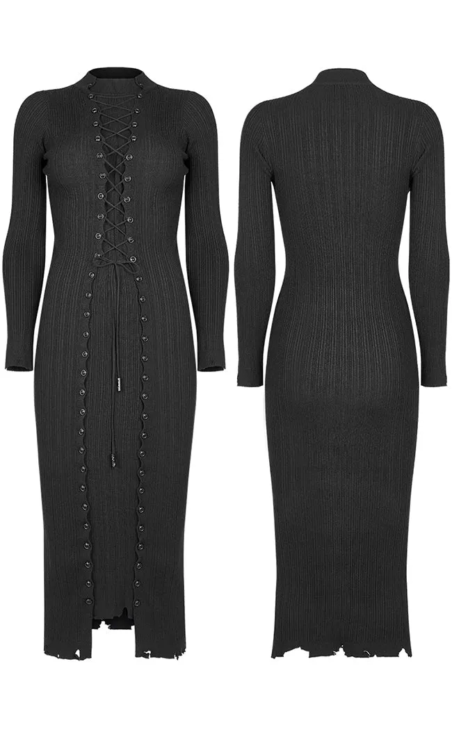 Early Mourning Knit Dress