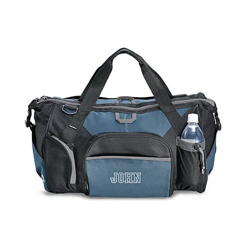 Exploration Duffle Bag - Black And Blue