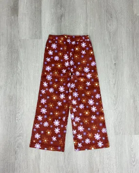 Girls Corduroy Trousers - Floral