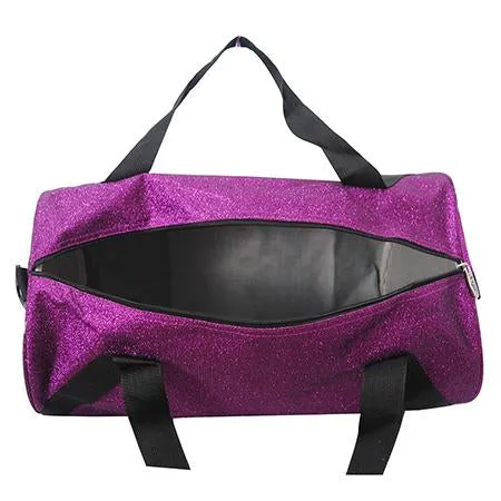 Glitz and Glam Glitter Sparkle Medium Duffle Bag