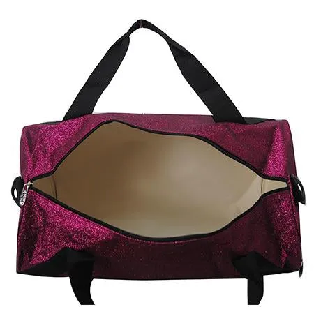 Glitz and Glam Glitter Sparkle Medium Duffle Bag