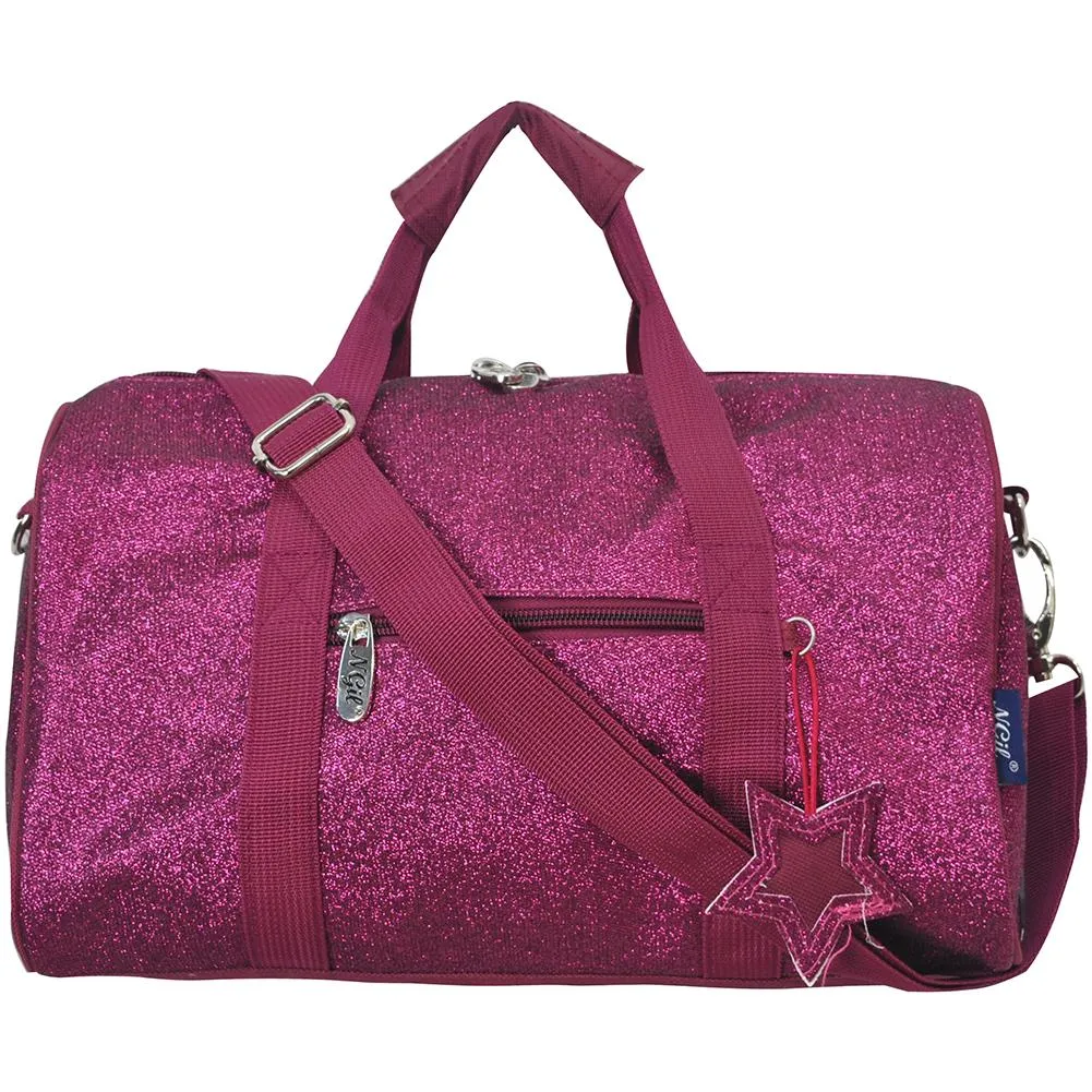 Glitz and Glam Glitter Sparkle Petite Duffle Bag