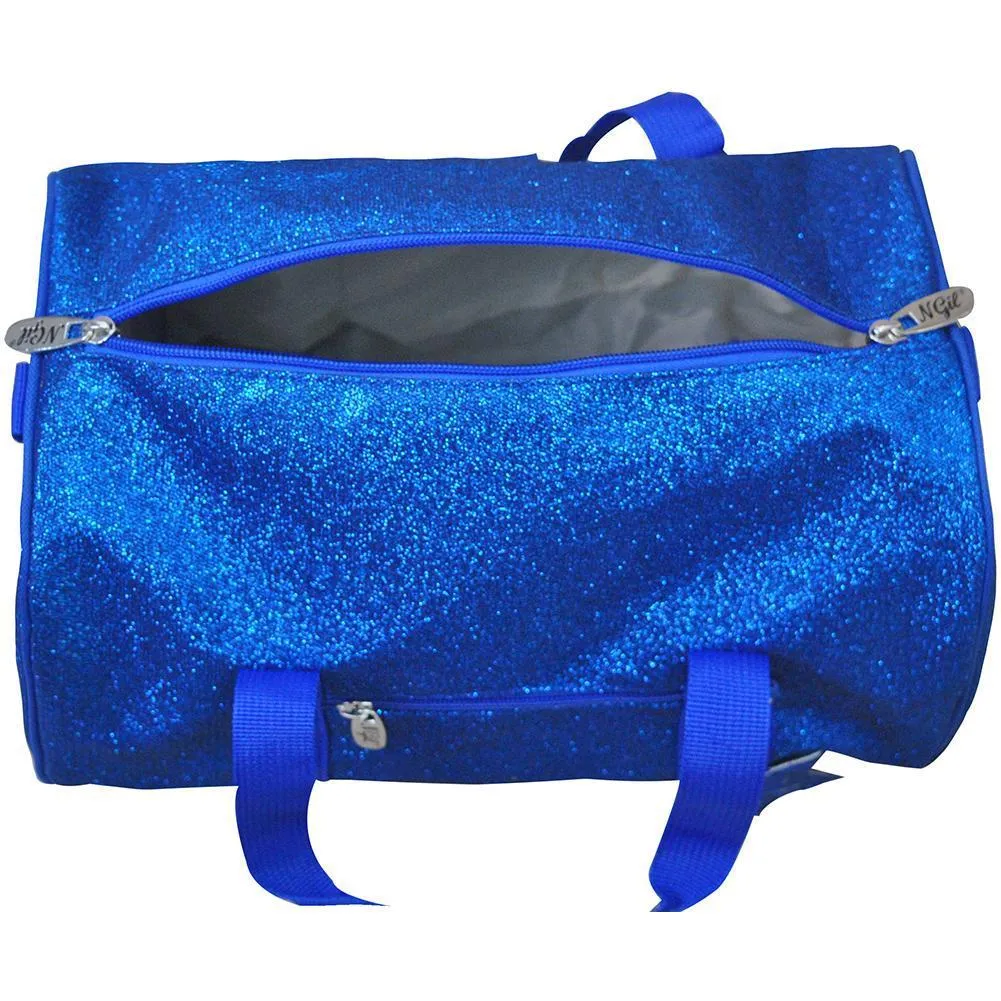 Glitz and Glam Glitter Sparkle Petite Duffle Bag