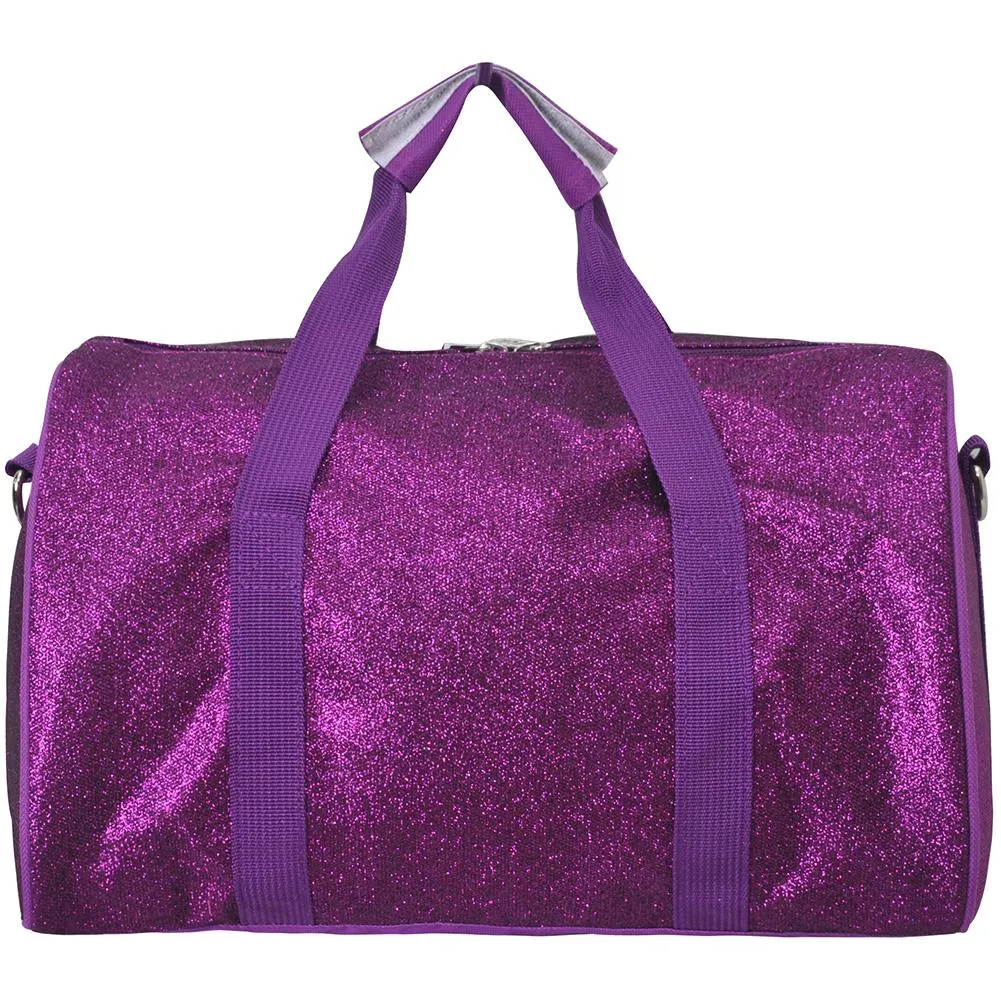 Glitz and Glam Glitter Sparkle Petite Duffle Bag