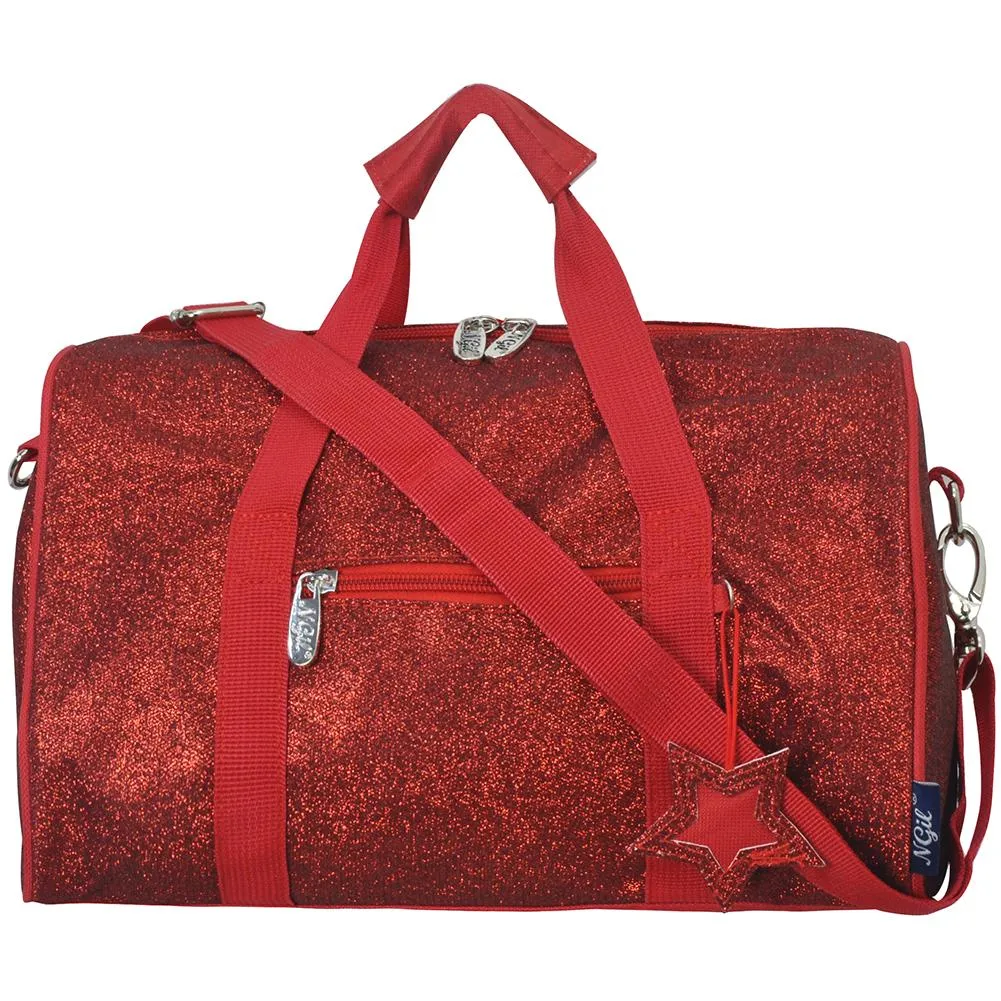 Glitz and Glam Glitter Sparkle Petite Duffle Bag