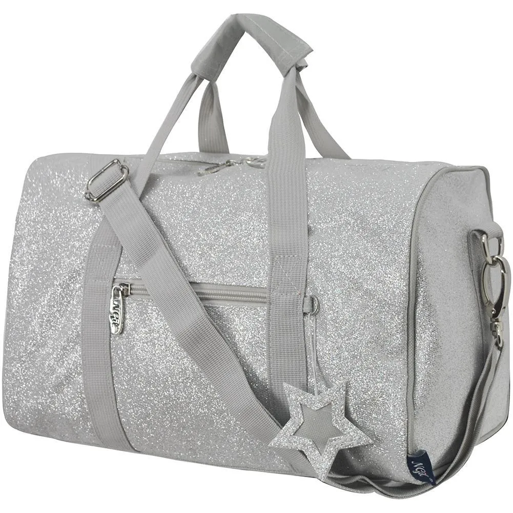 Glitz and Glam Glitter Sparkle Petite Duffle Bag