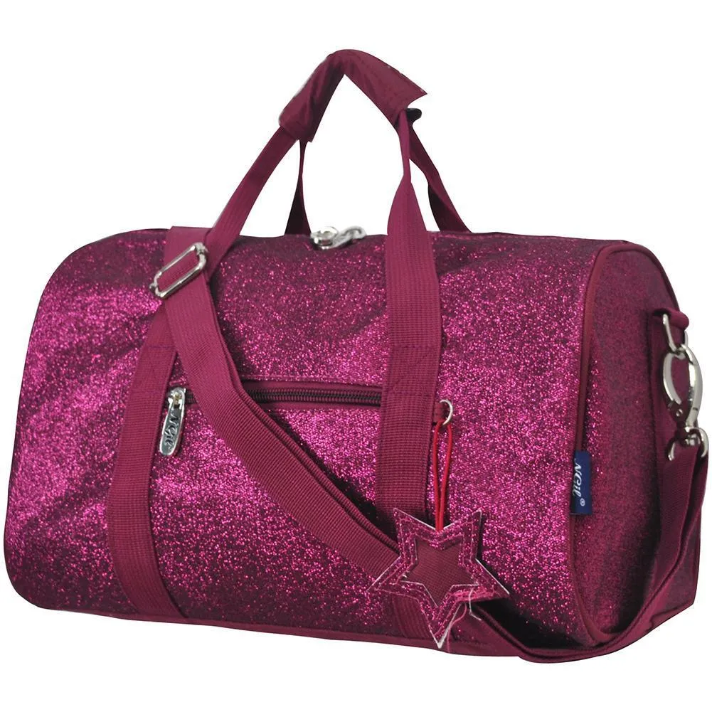 Glitz and Glam Glitter Sparkle Petite Duffle Bag