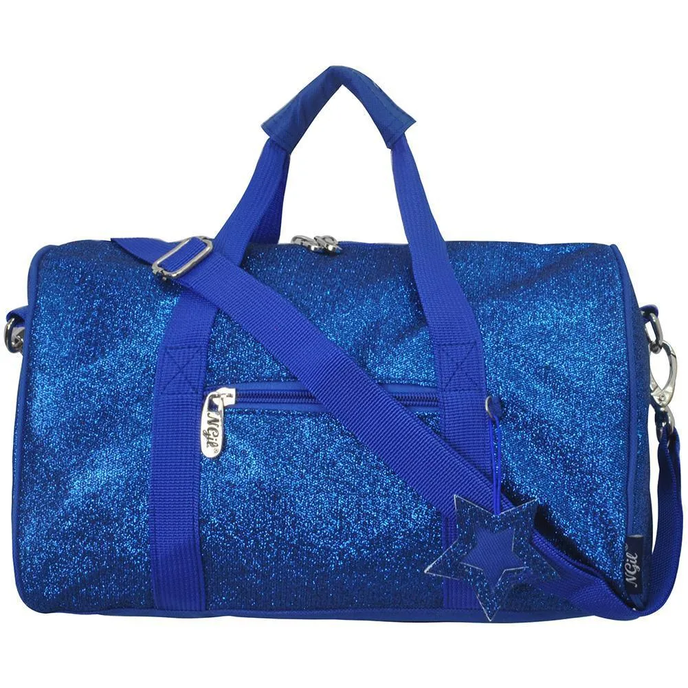 Glitz and Glam Glitter Sparkle Petite Duffle Bag