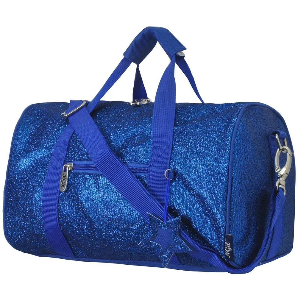 Glitz and Glam Glitter Sparkle Petite Duffle Bag