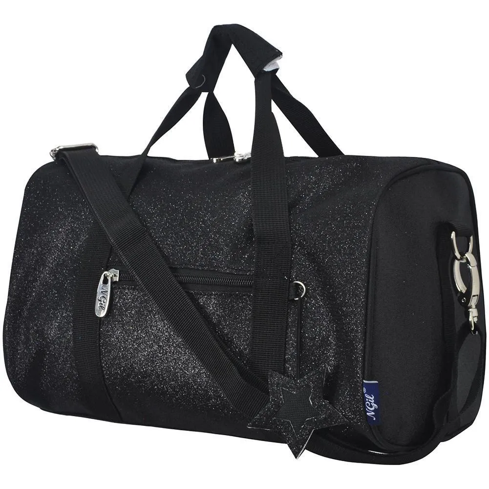 Glitz and Glam Glitter Sparkle Petite Duffle Bag