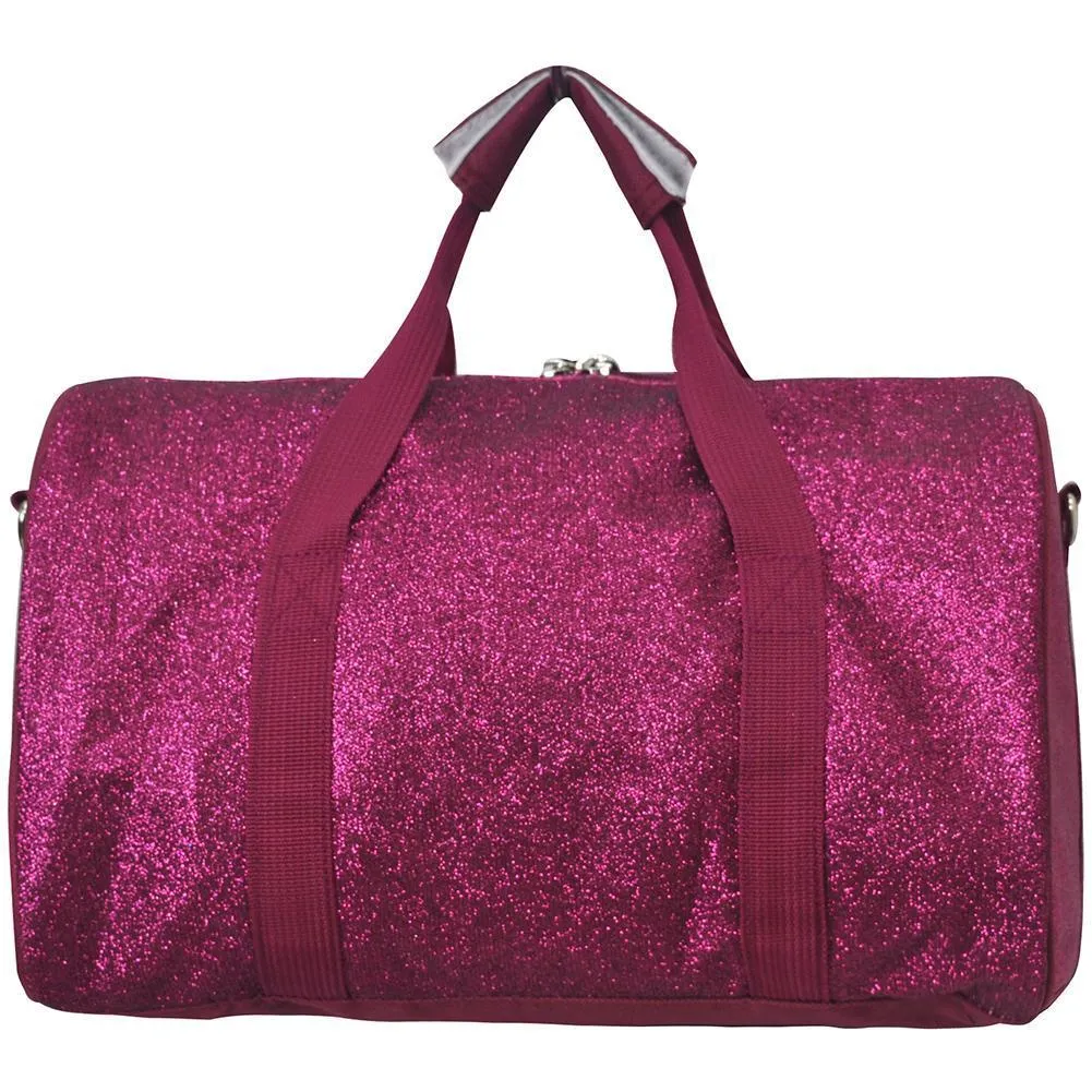 Glitz and Glam Glitter Sparkle Petite Duffle Bag