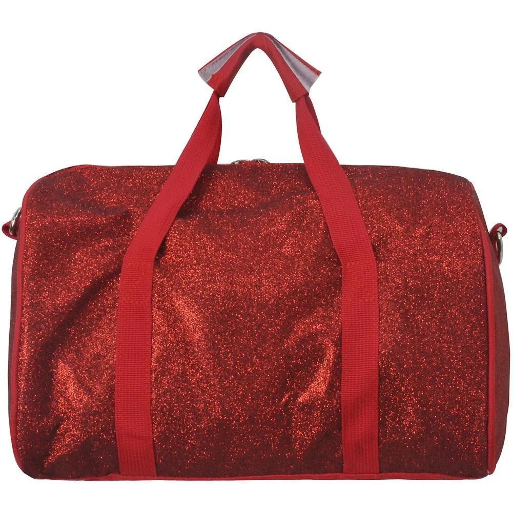 Glitz and Glam Glitter Sparkle Petite Duffle Bag