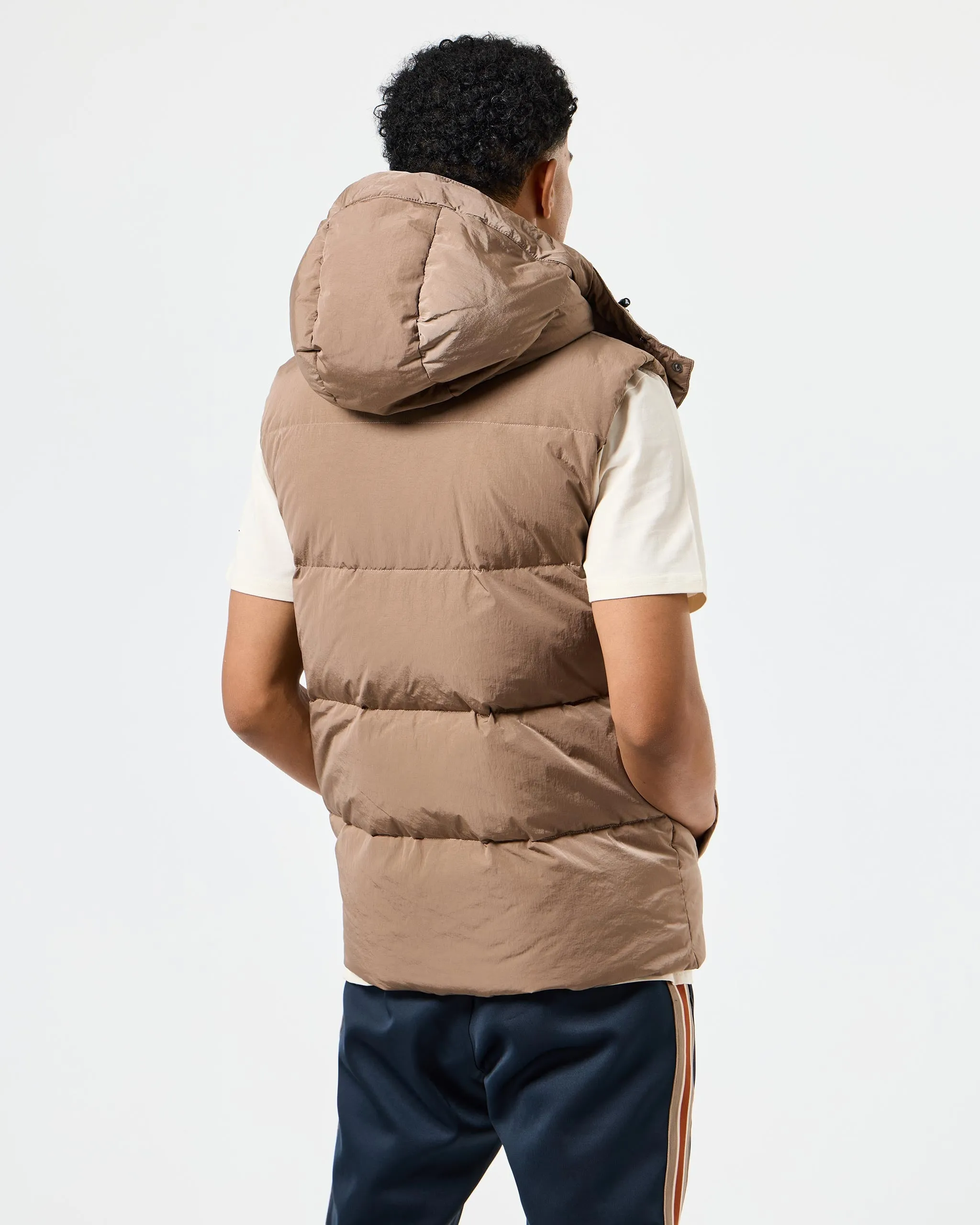 Gordini Down Gilet Mocha Brown