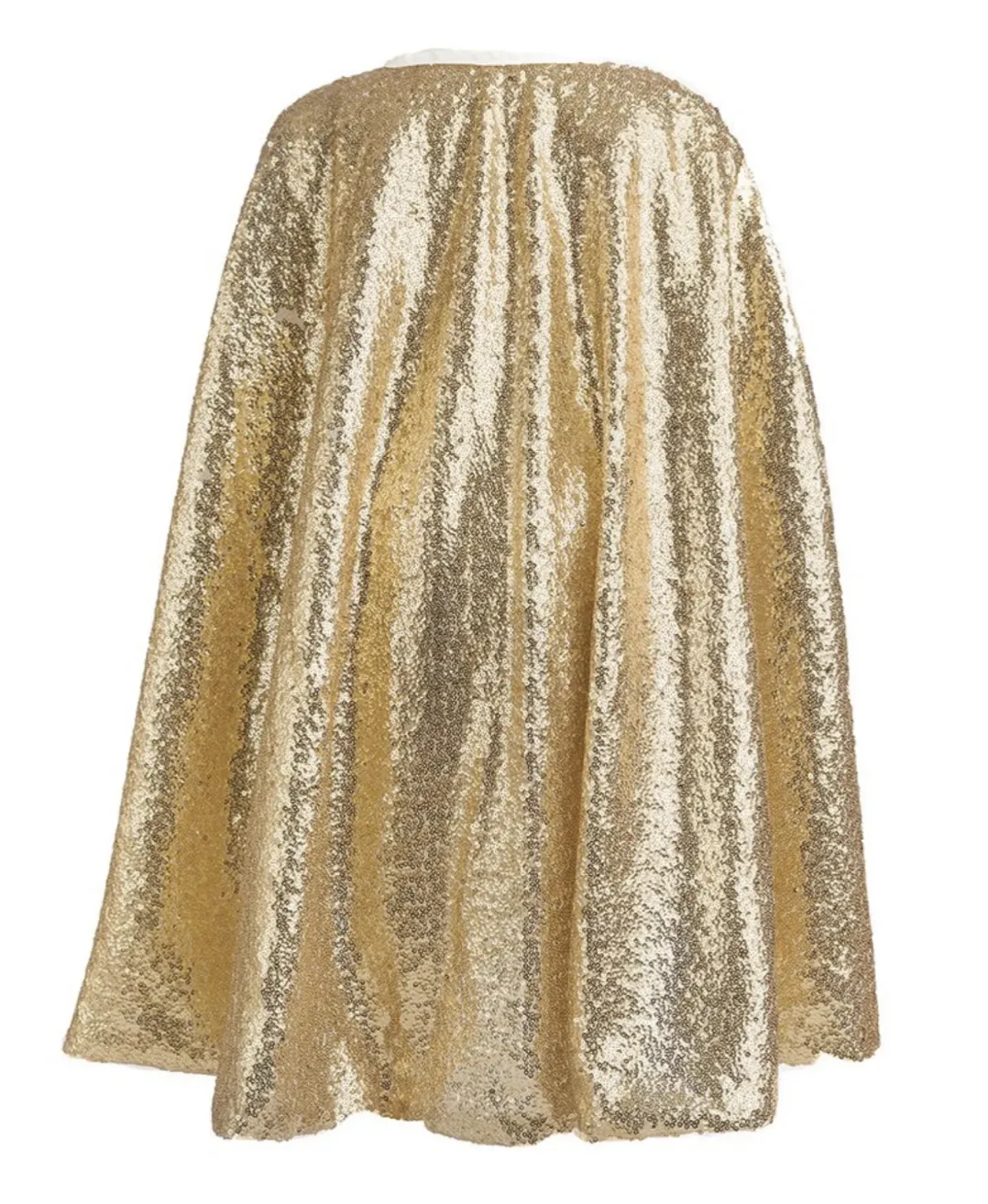 Gracious Gold Sequins Cape 5-6