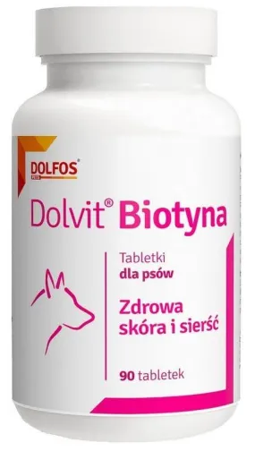 Hair of the dog, cat, dog with dry skin, Dolvit Biotyna