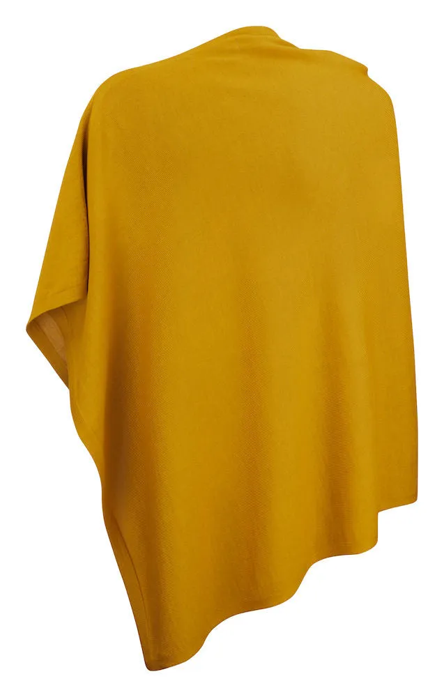 Harvest Poncho Saffron One size