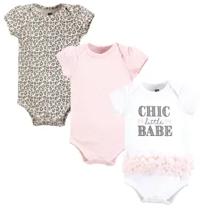 Hudson Baby Cotton Bodysuits, Chic Little Babe Tutu