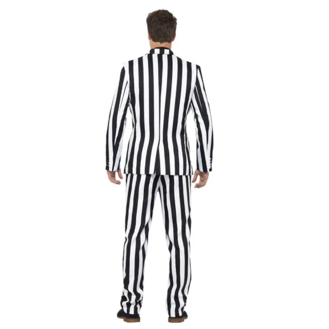 Humbug Suit, Black & White Stand Out Suit