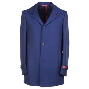 Isaia Wool-Cashmere Walking Coat