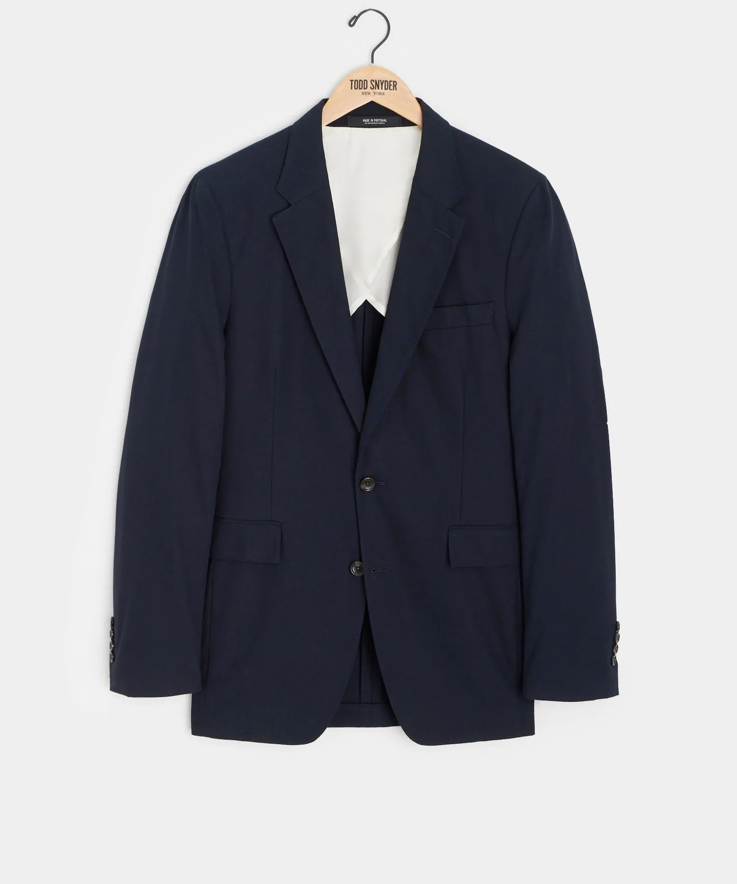 Italian Cotton Sutton Jacket in Navy