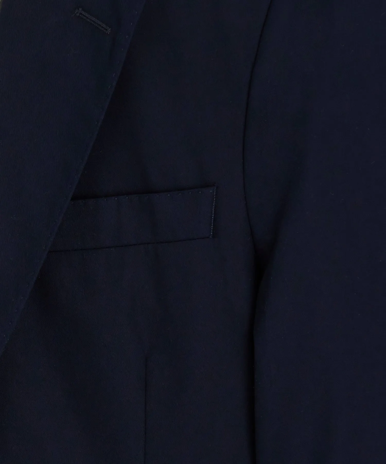 Italian Cotton Sutton Jacket in Navy