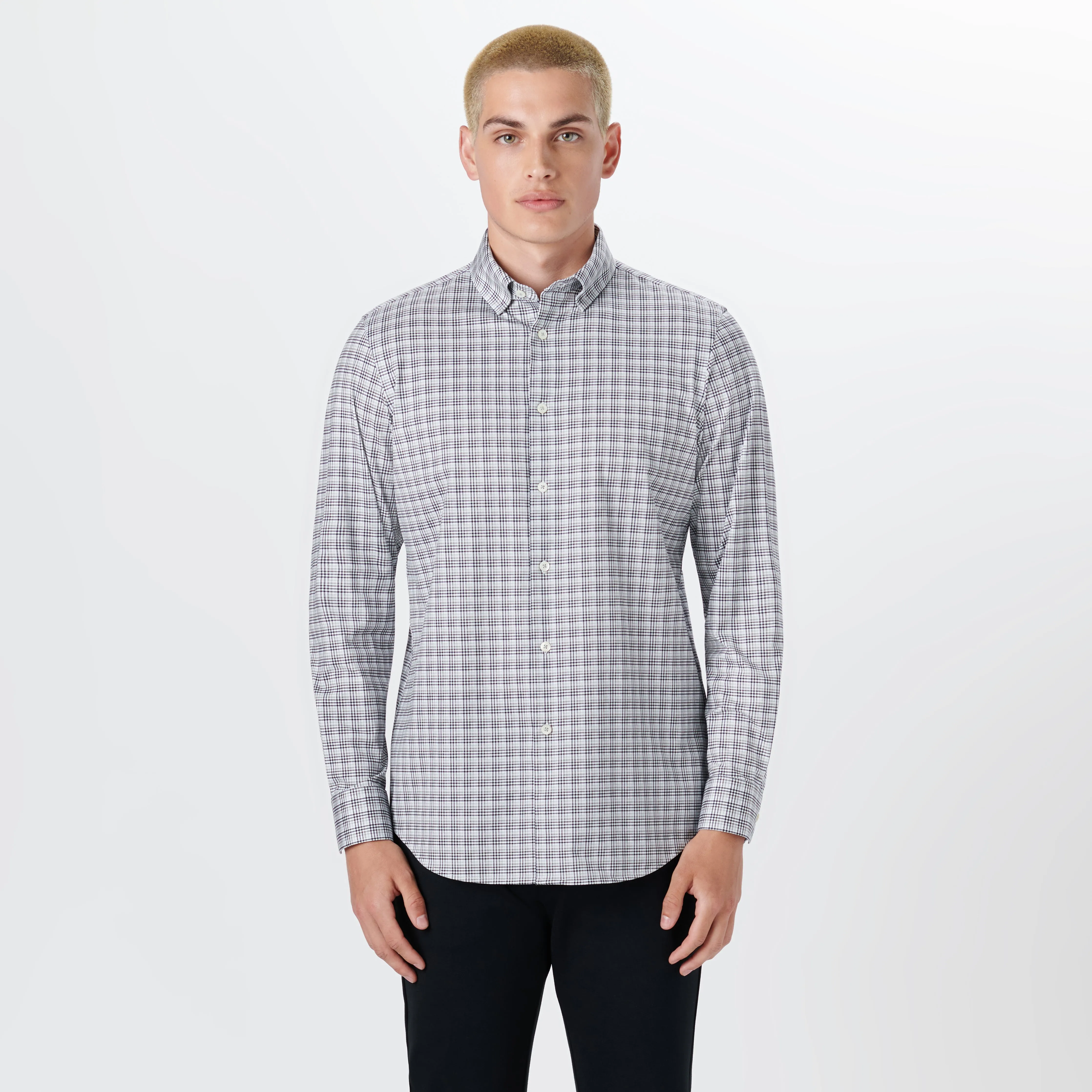 JAMES Shepherd Check OoohCotton Shirt