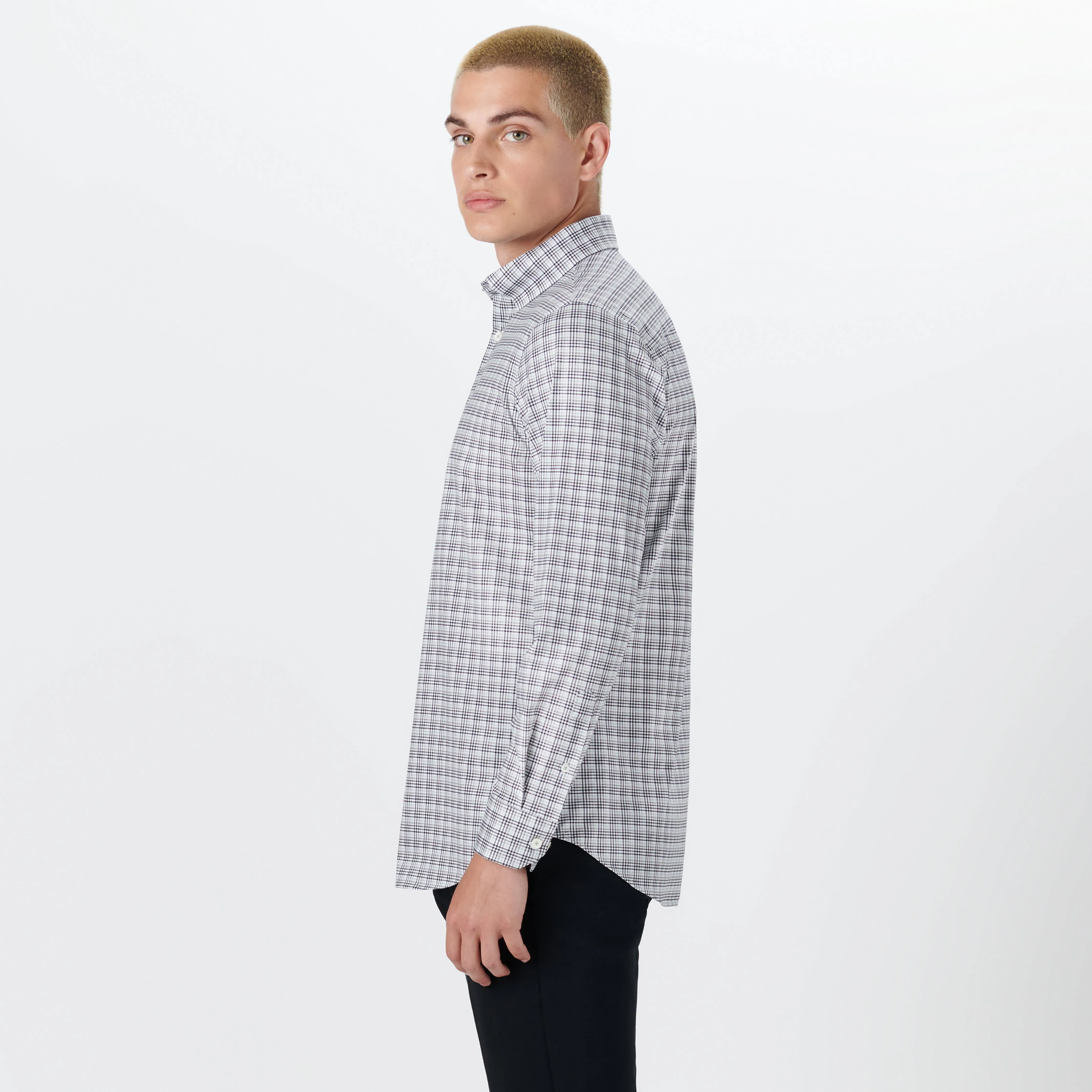 JAMES Shepherd Check OoohCotton Shirt