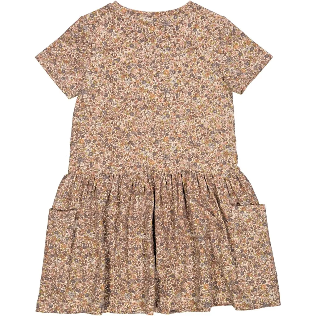 Jersey Dress Birthe - flower meadow