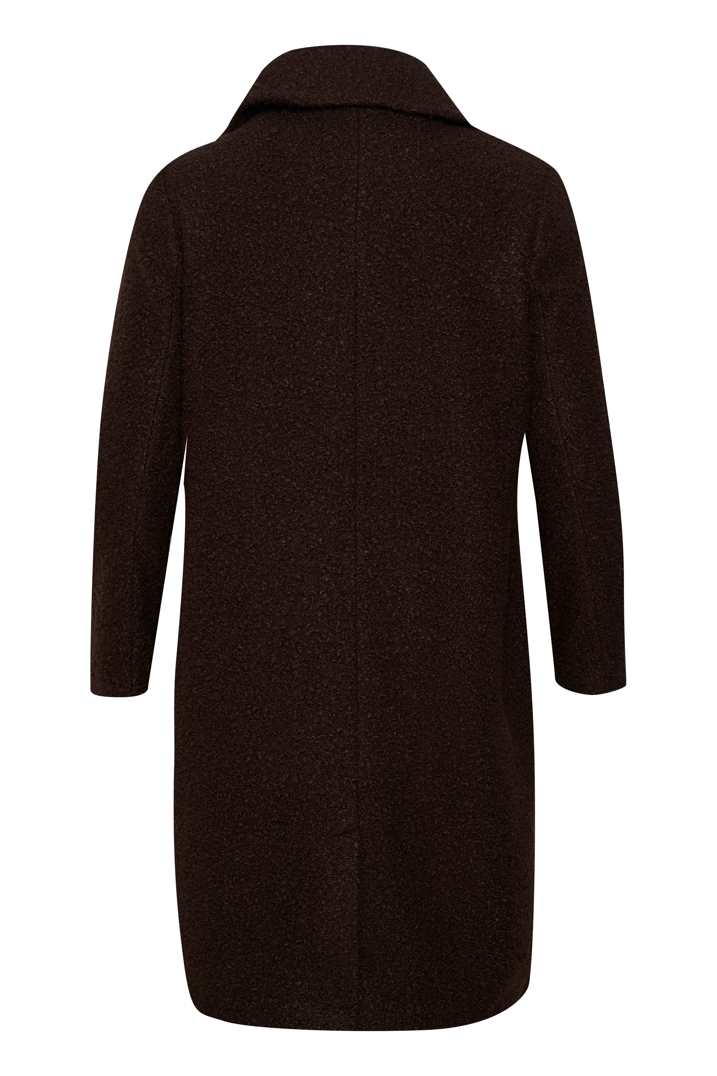 Kaffe Curve Anni Coat in Brown