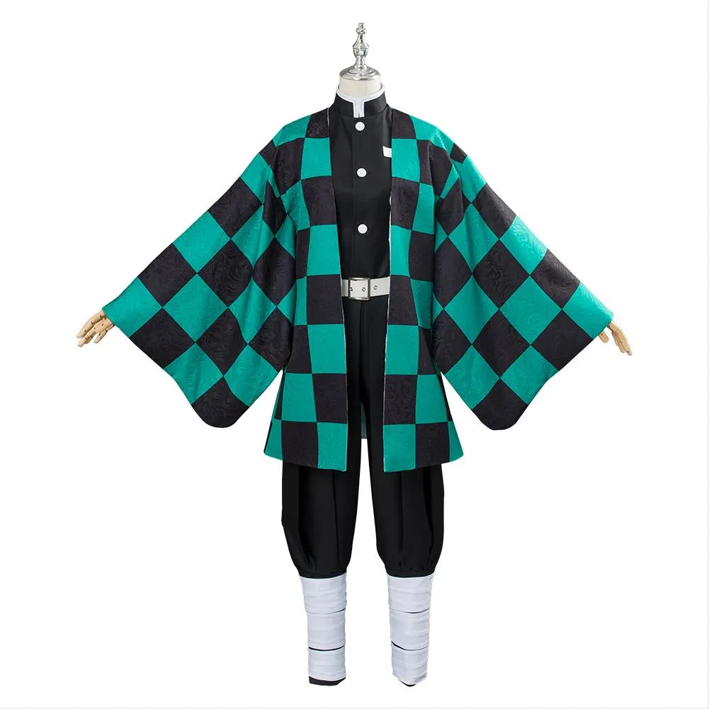 Kamado Tanjirou Outfit Cosplay Costume