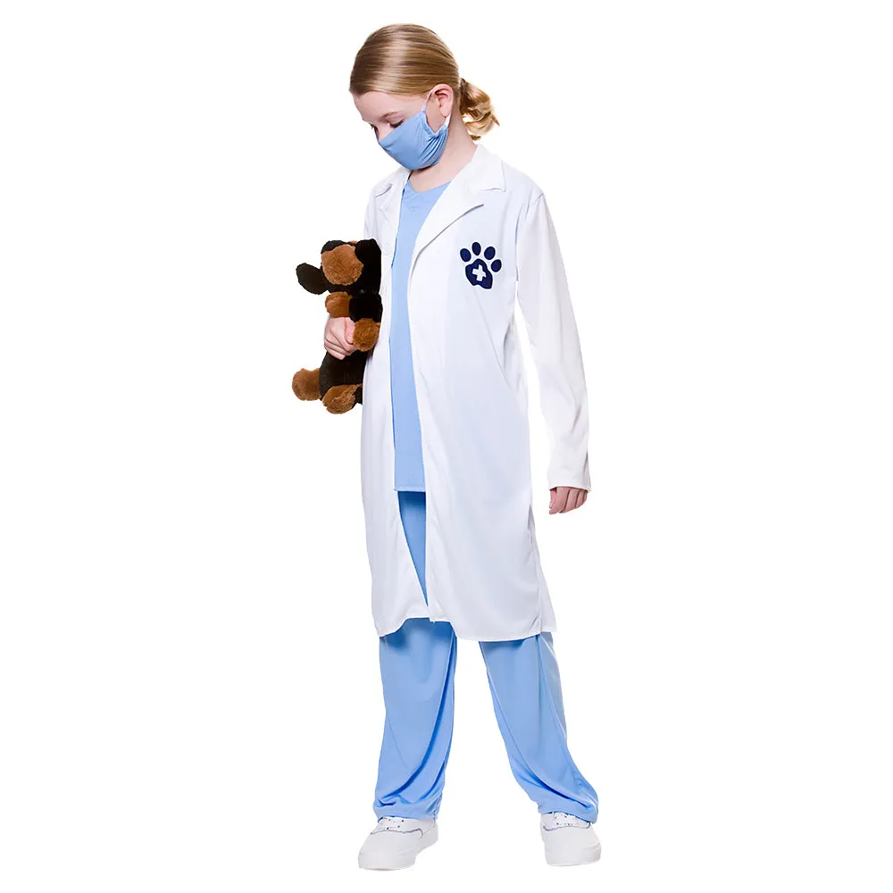 Kids Animal Loving Vet Boys Uniform Book Day Costume