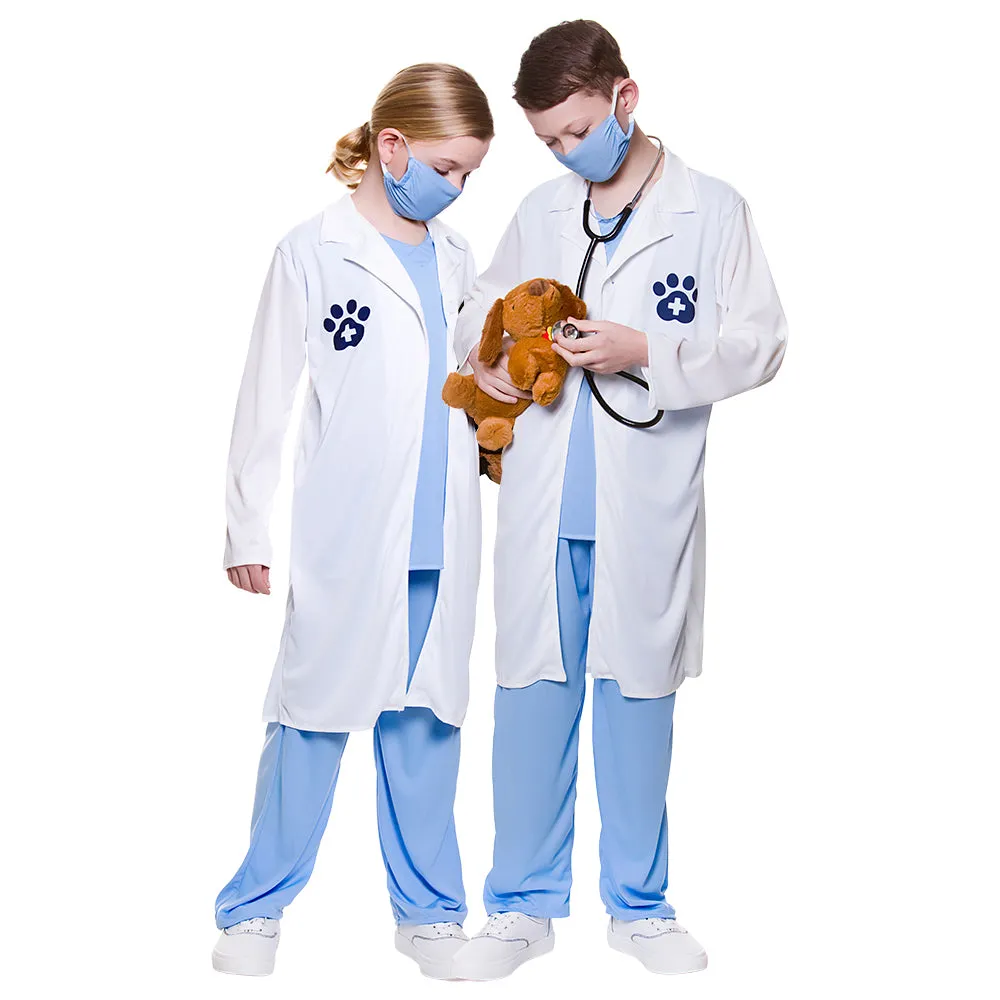 Kids Animal Loving Vet Boys Uniform Book Day Costume