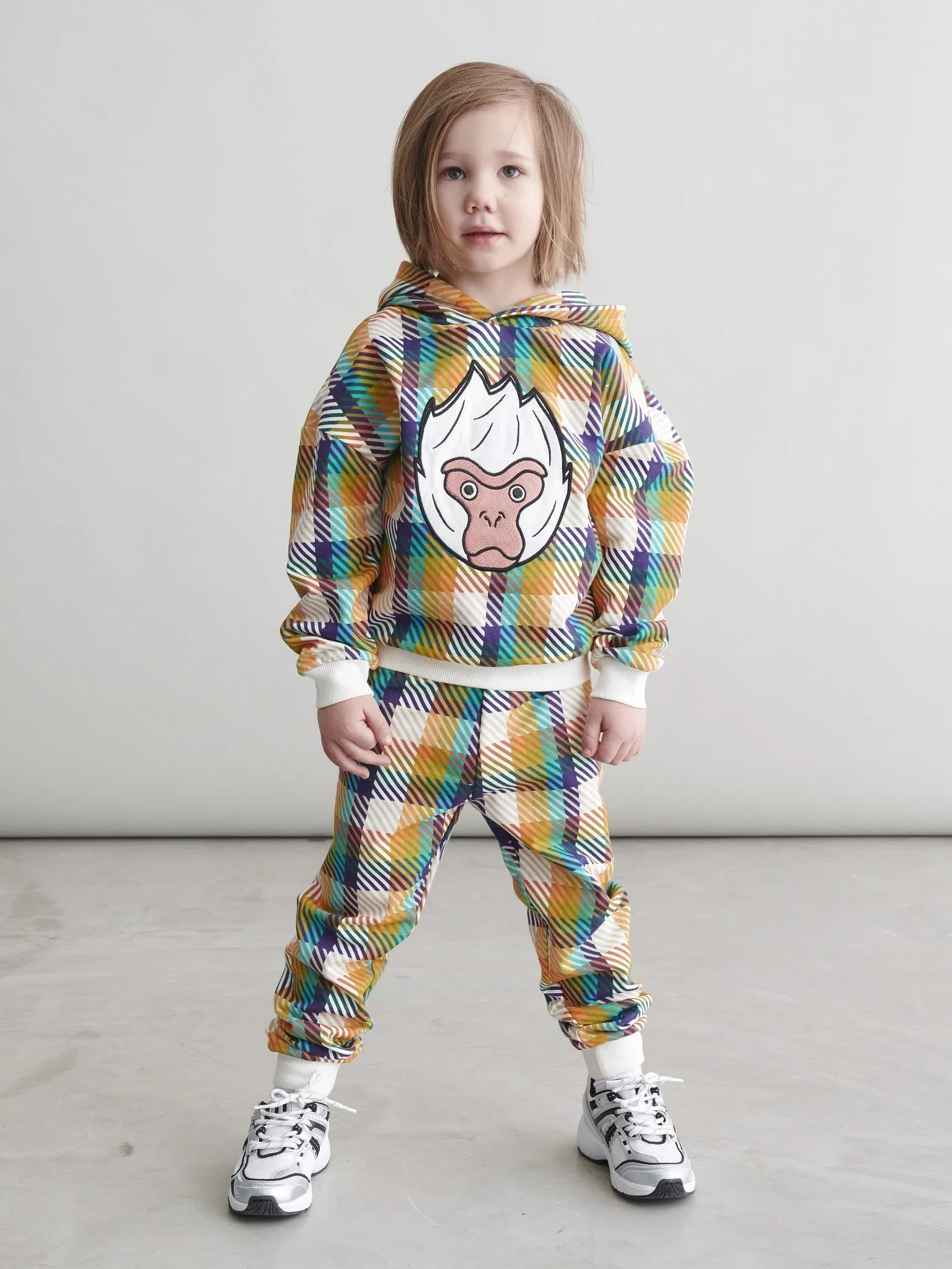 Kids' Plaid Sweatpants