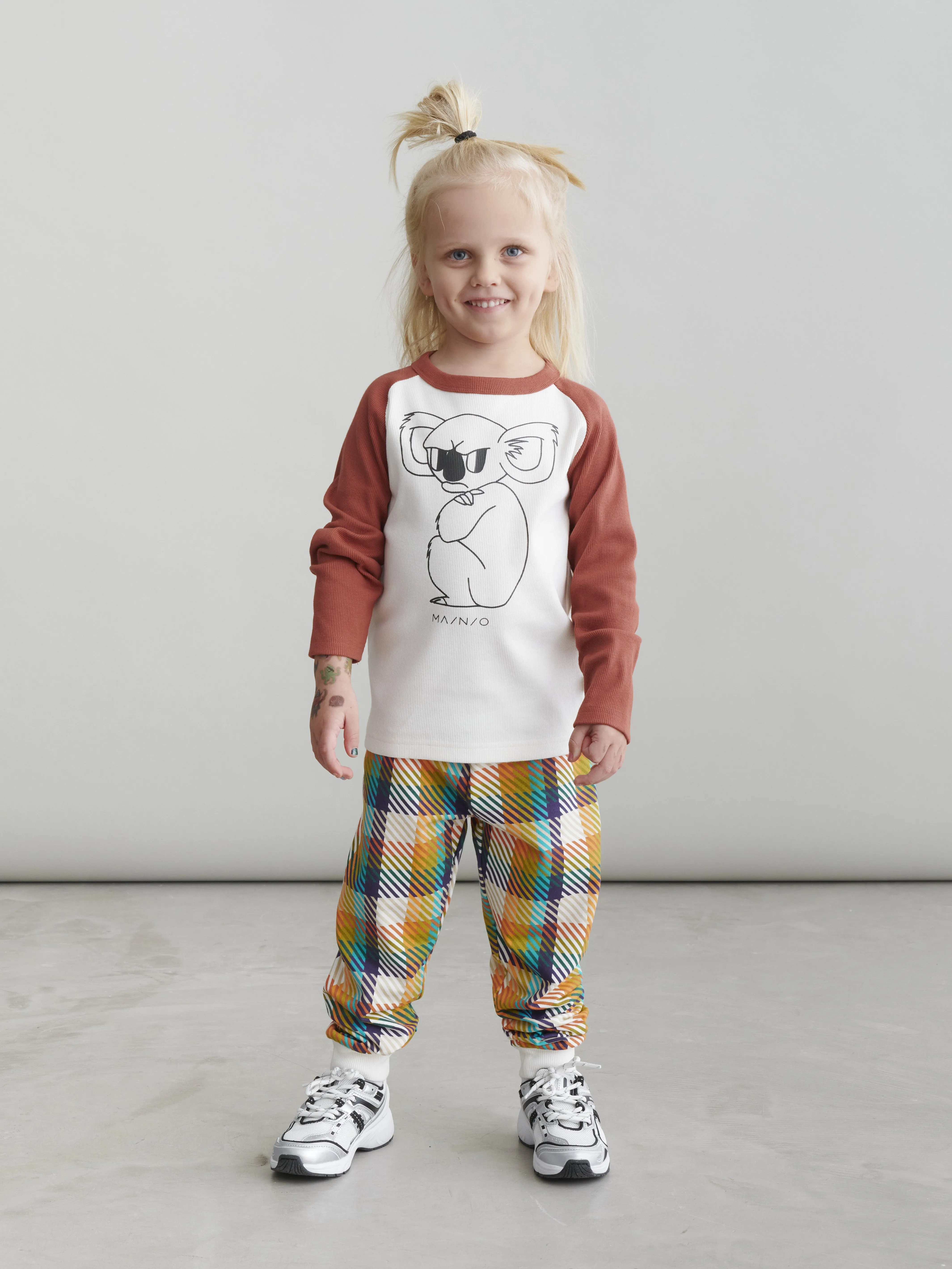 Kids' Plaid Sweatpants