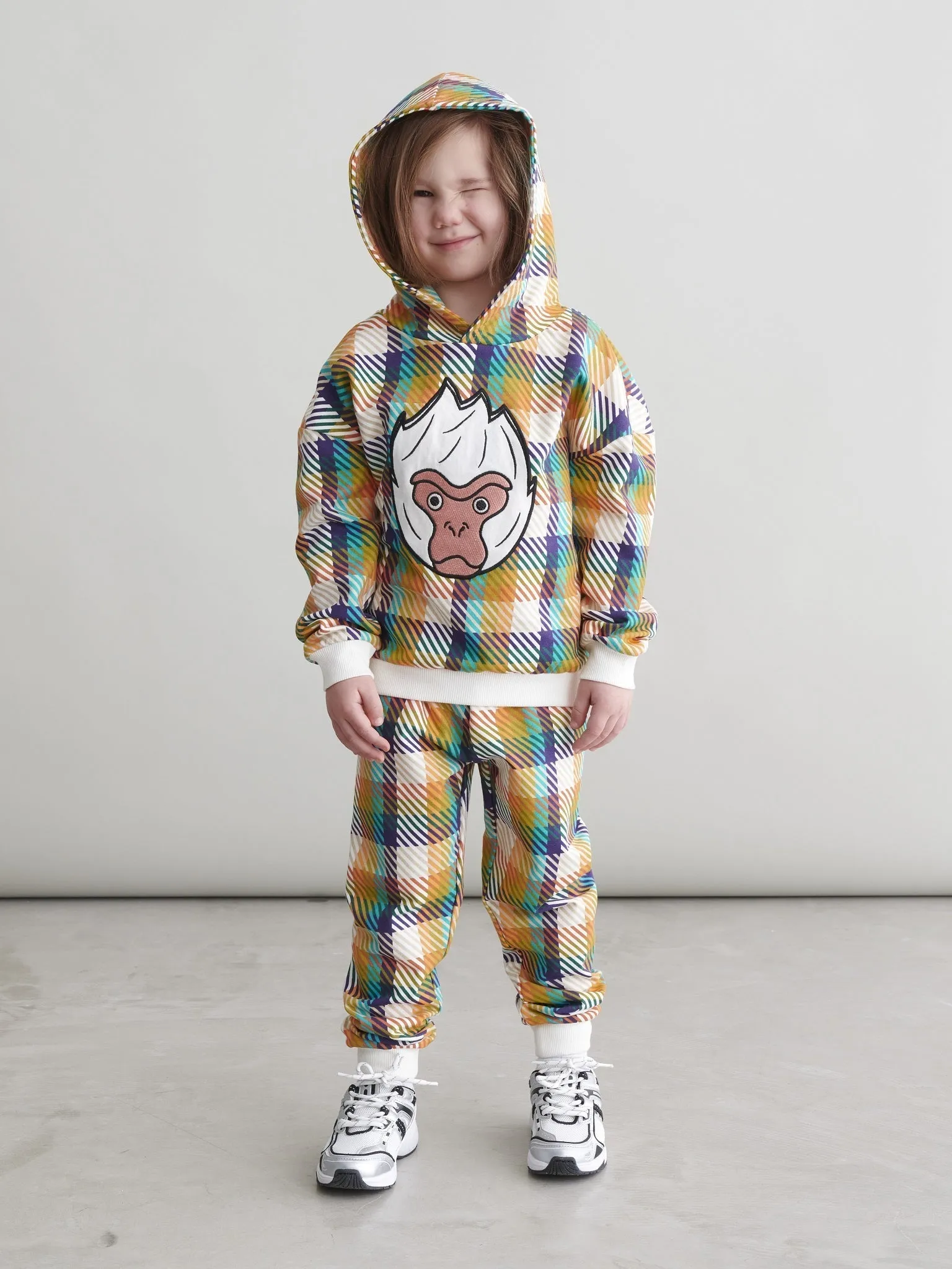 Kids' Plaid Sweatpants