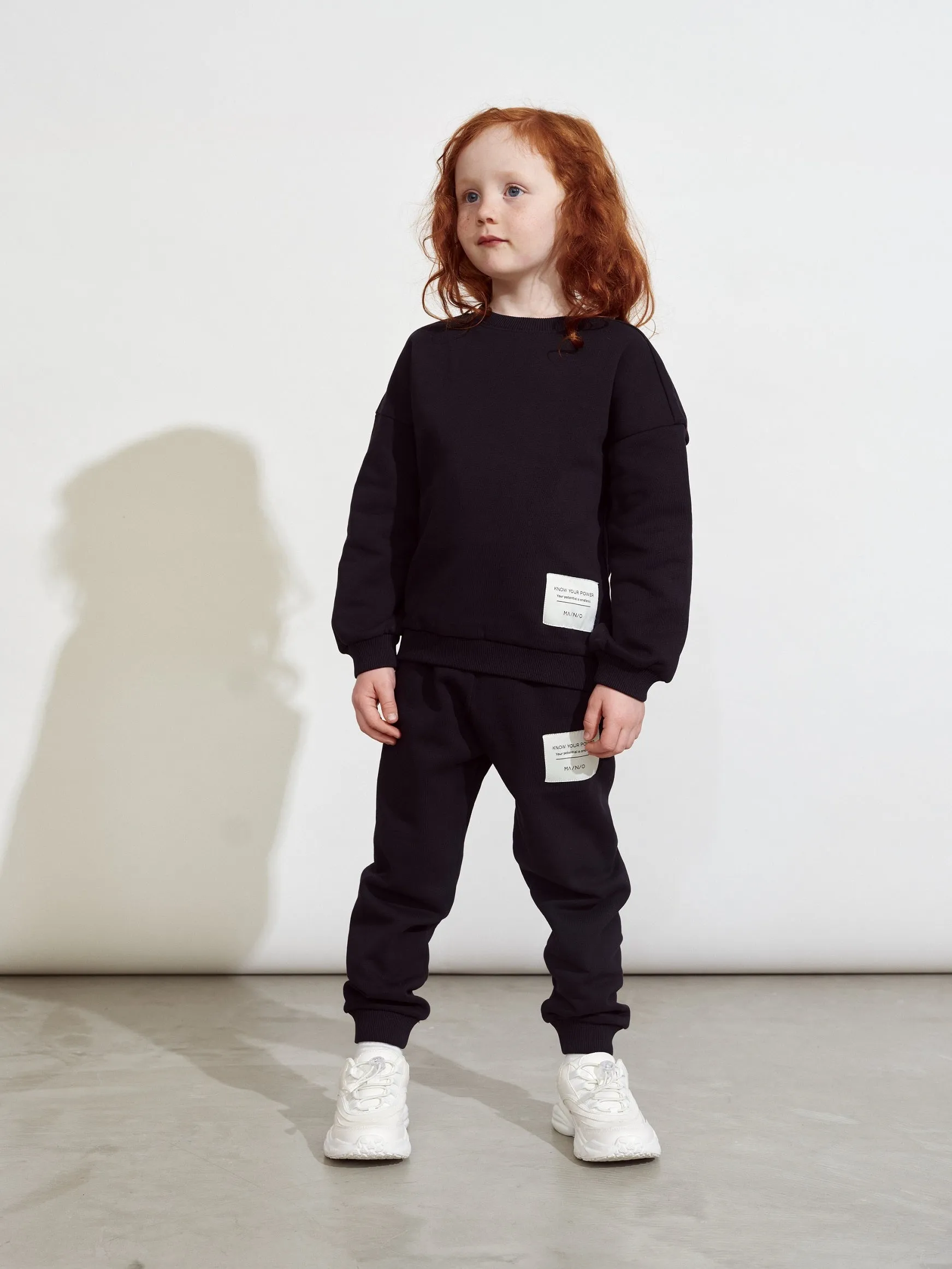 Kids' Superpower Sweatpants Black