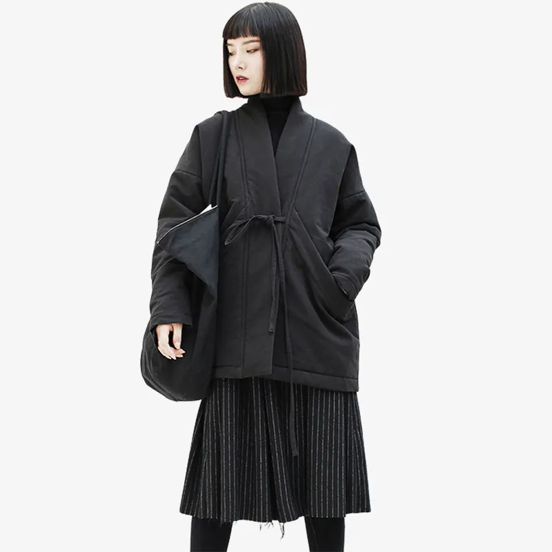 Kimono Coat Womens