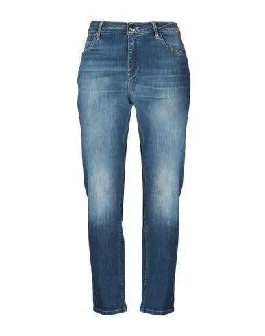 L' Autre Chose Women Denim trousers Blue 14 UK