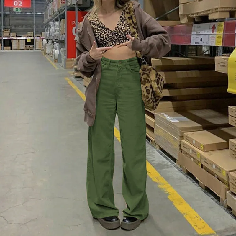 Lanfubeisi grunge dti Corduroy Mop Draping Wide-Leg Casual Trousers for Women Autumn EBay New Women's Clothing Manufacturer