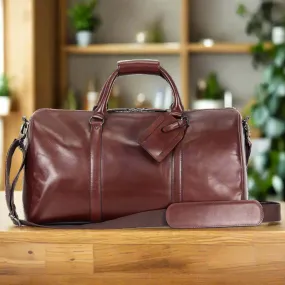 Leather Duffle Bag