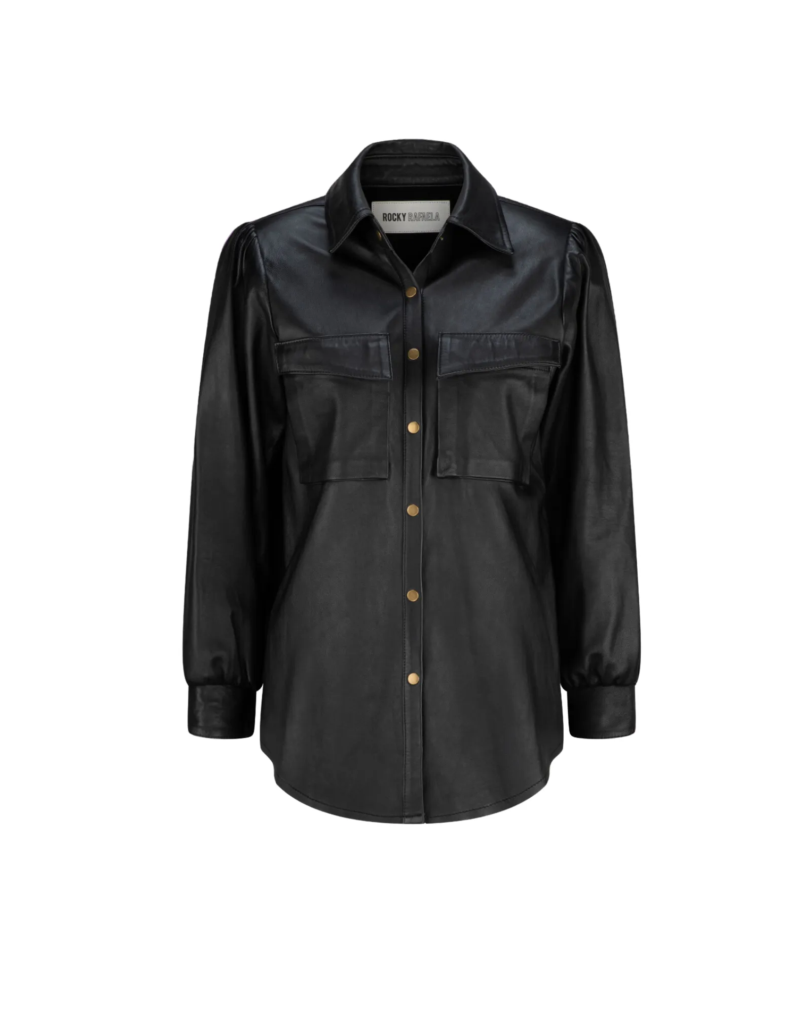 Leather Pucker Shirt