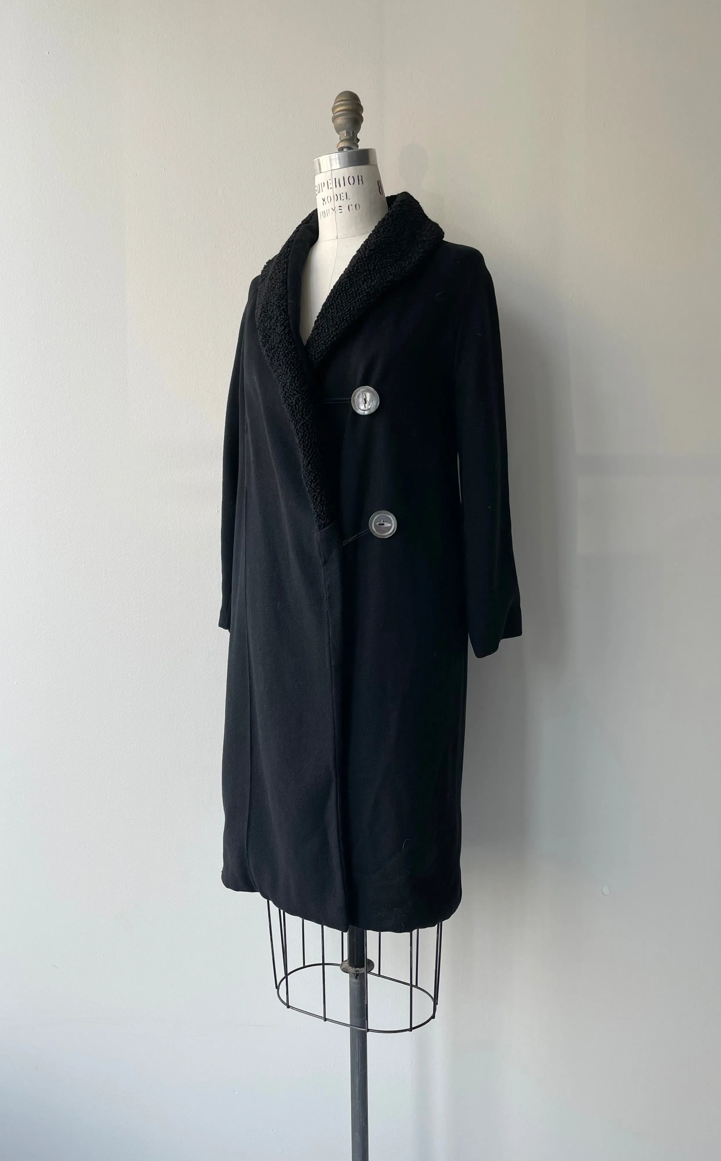 Marlow 1920s Wool Coat