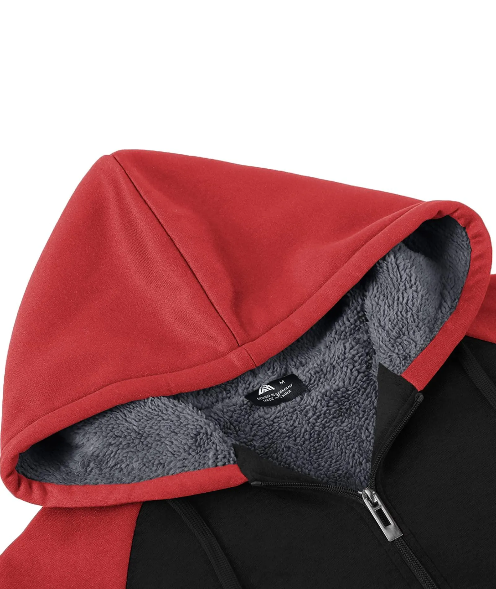 Men's Zipper Outwear Fleece Hoodie-ZPK007192