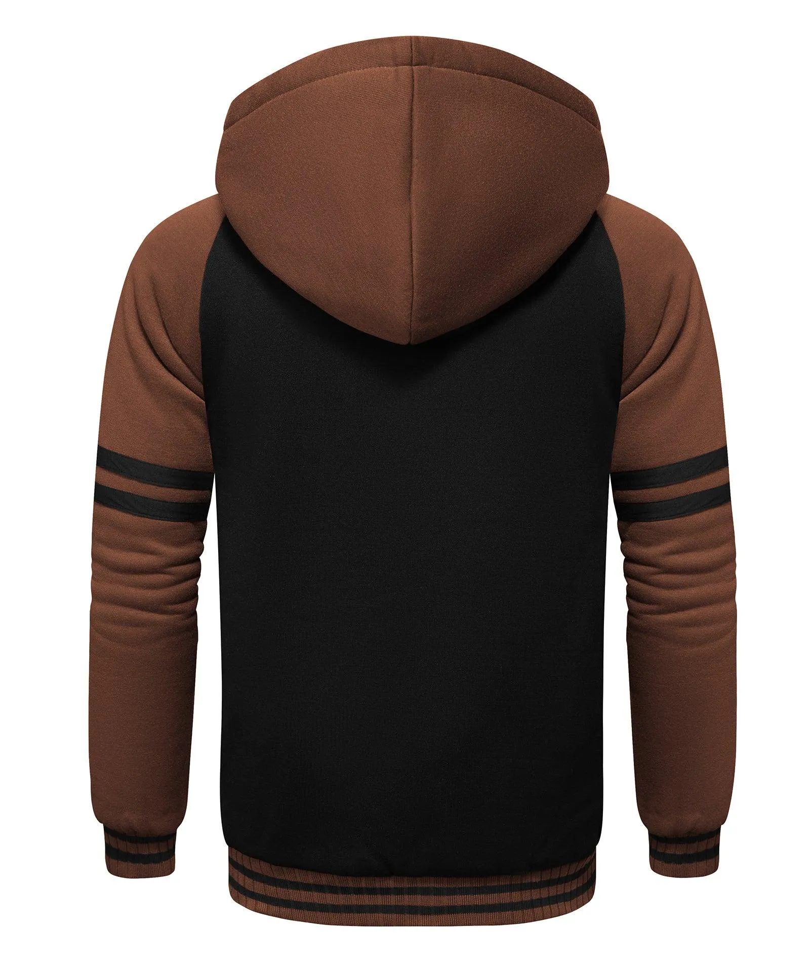 Men's Zipper Outwear Fleece Hoodie-ZPK007192