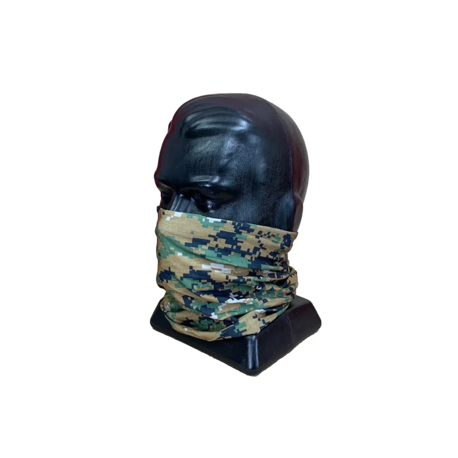 MFH Multi Functional Headwear - Camo Digital Woodland