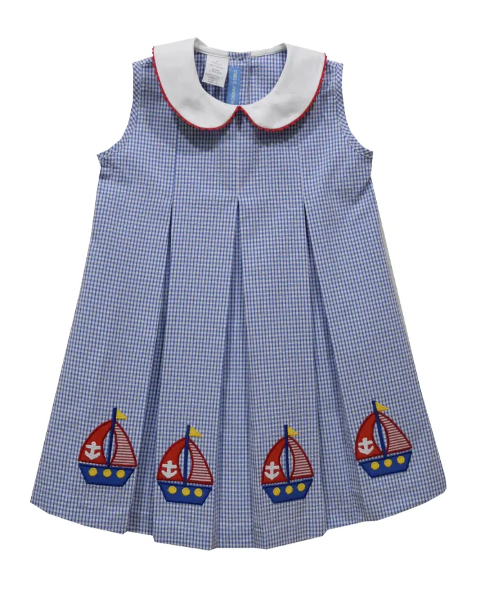 Monday's Child Two Piece Sailboat Short Set