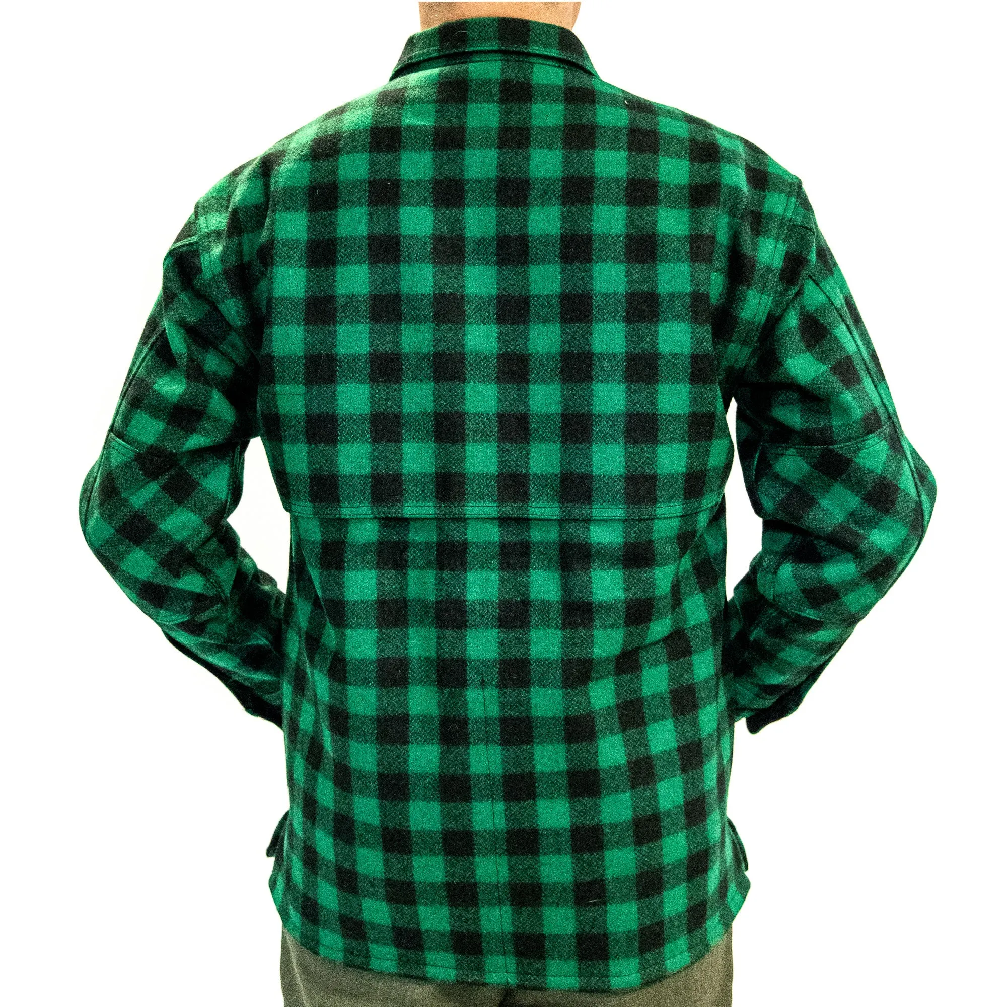 Northwoods x 1842 Jac Shirt - Green & Black Buffalo Check