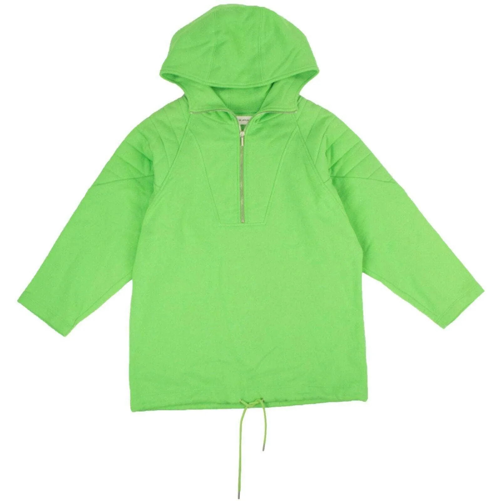 NWT A_PLAN_APPLICATION Green Balaclava Half Zip Hoodie Sweatshirt Size S $630